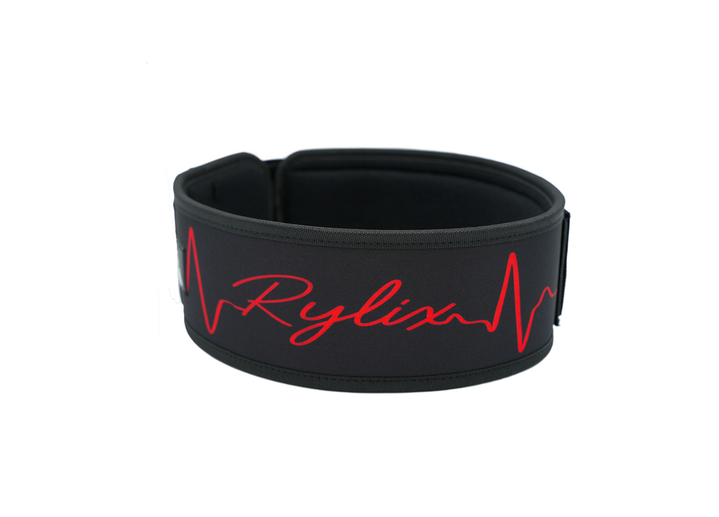 Ceinture d’haltérophilie 4 pouces RYLIX ECG pour musculation et powerlifting